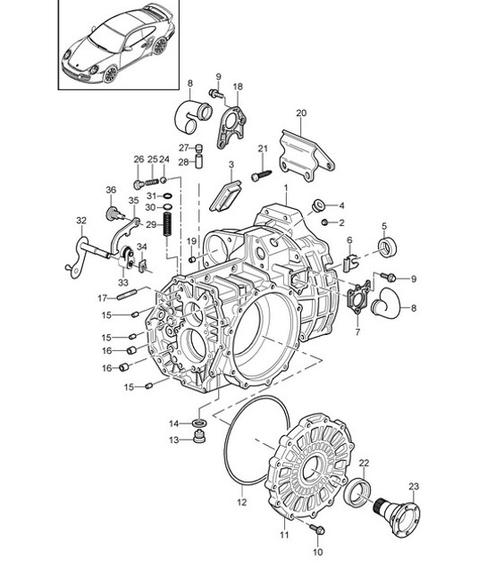 Diagram 302-004 Porsche  