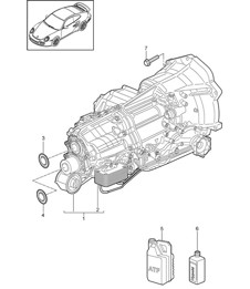 - PDK - Getriebe / Ersatzgetriebe - CG150 - 997.2 Turbo 2010-13