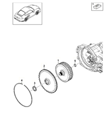 - PDK - Getriebe/Kupplung für Doppelkupplungsgetriebe - CG150 - 997.2 Turbo 2010-13