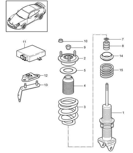 Diagram 502-001 Porsche  