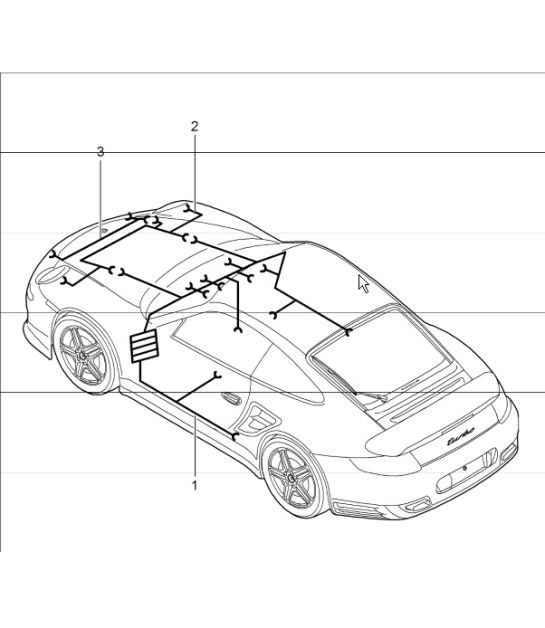 Diagram 902-10 Porsche Macan (95B) MK1 (2014-2018) Elektrische apparatuur