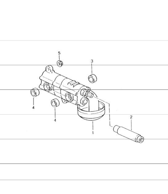 Diagram 104-00 Porsche Cayman T 718 2.0L PDK (300 pk) Motor