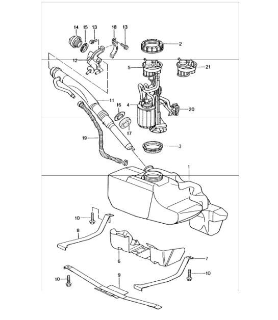 Diagram 201-00 Porsche  