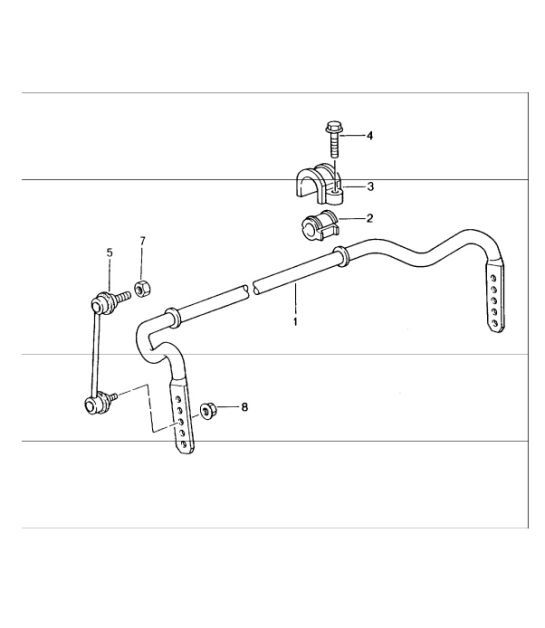 Diagram 402-05 Porsche 997 Carrera 4 3.6L 2005>> Vooras, besturing 