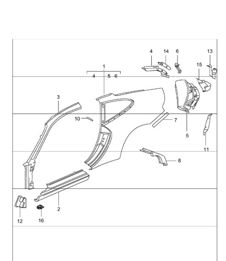 side section outer 996 GT3-1 1999-05