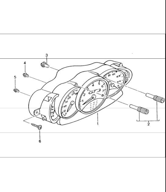 Diagram 906-01 Porsche 996 GT3 MKII 2003>> Équipement électrique