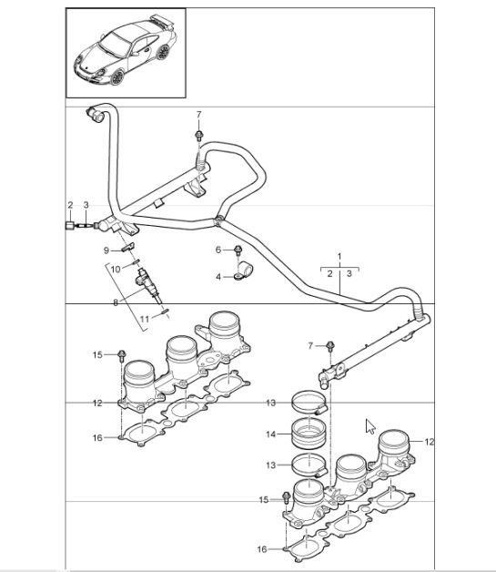 Diagram 107-06 Porsche  