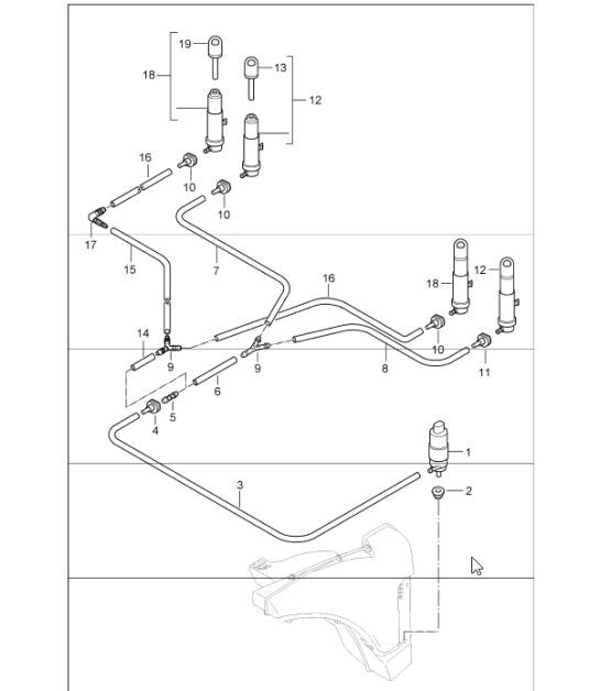Diagram 904-20 Porsche Macan (95B) MK2 2019-2021 