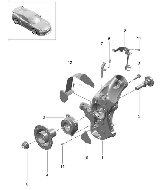 Diagram 401-005 Porsche  