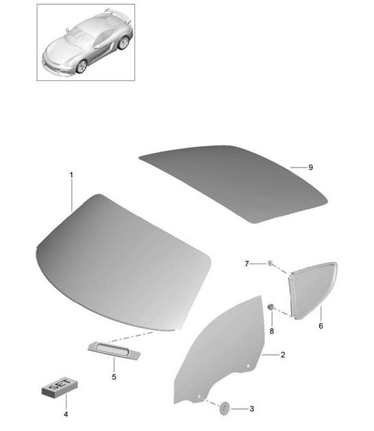 Diagram 805-000 Porsche  