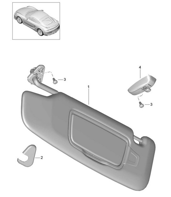 Diagram 807-068 Porsche  