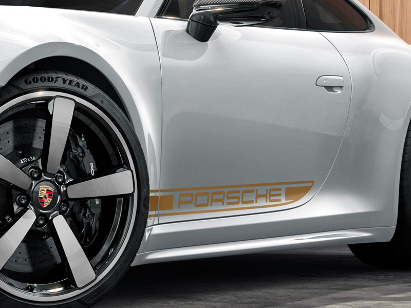 Buy Porsche Side Decals / Badges Design 911