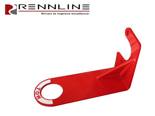 - Flat Rennline All Universal Race Hook Front universal 7 Red 