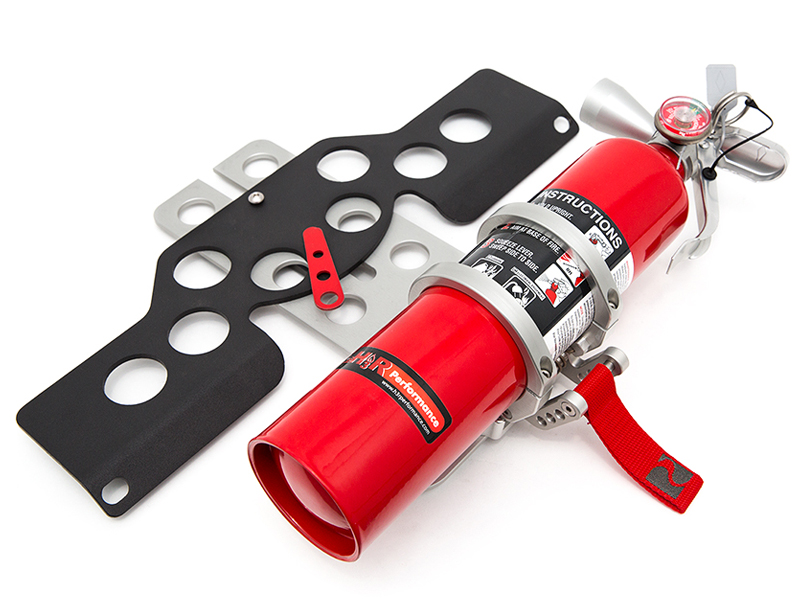 Porsche Quick disconnect fire extinguisher mount. Universal Fits all