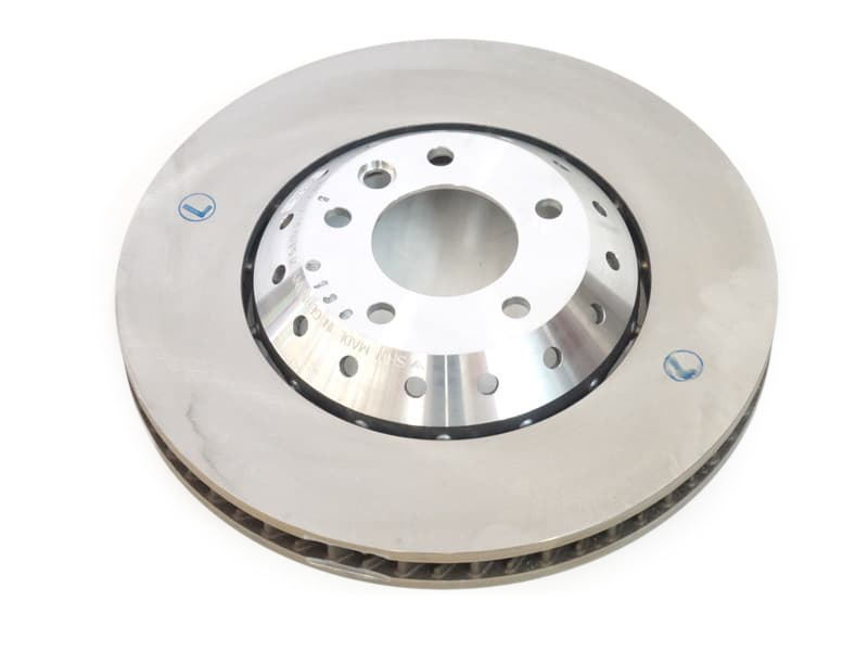 Brake disc rotor, Front. Porsche 958 Cayenne Turbo (OE No 95835140350 and 95835140450