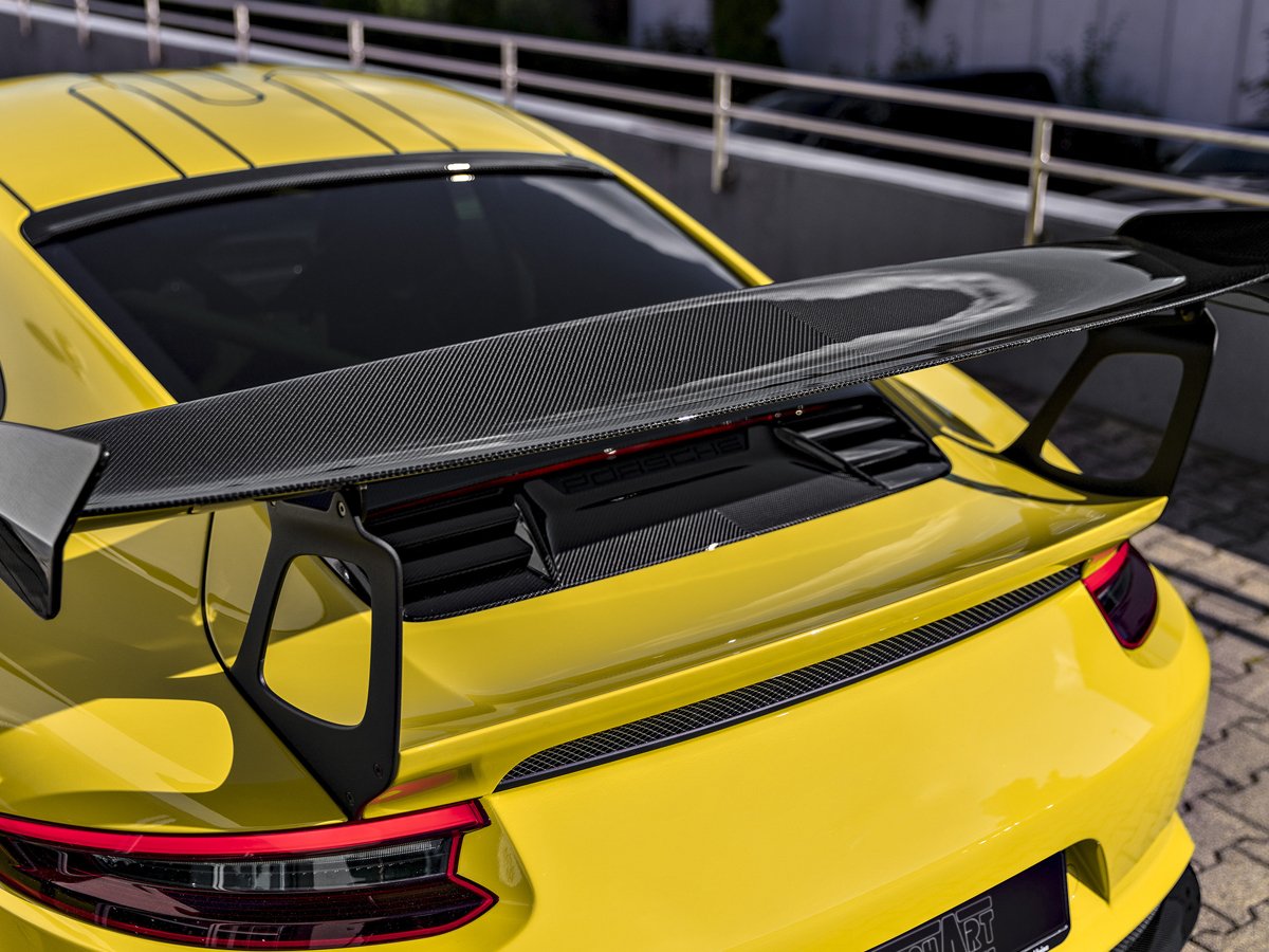 TechArt 091.121.792.009M 091.121.792.009G carbon fibre rear lid cover ...