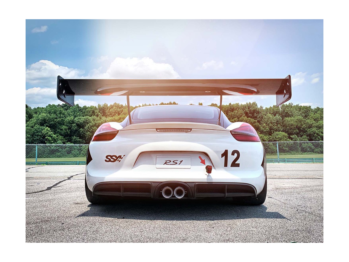 Yucss Kohlefaser Spoiler Für Porsche Cayenne 2018-2021 - Sportlicher Dachspoiler