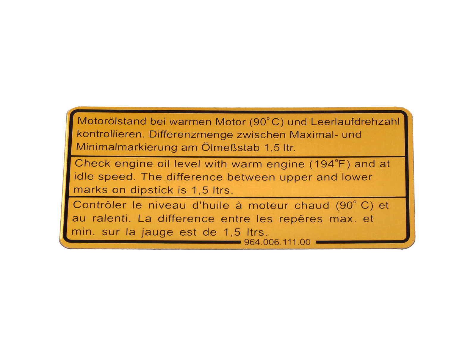 5w30 Synthetic Oil 3-Piece SAE 5W-30 Full Synthetic Motor Oil Stickers - Engine Bay Decals Vinyl Engine Bay Decal Stickers - Foto 11