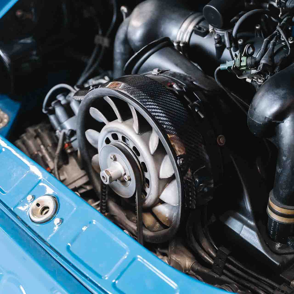 Couvercle moteur pour PORSCHE 964 Carrera compartiment moteur en
