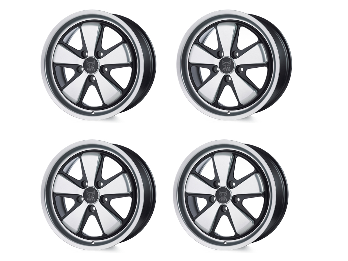 19inch Fuchs Alloy Wheels SET OF 4 in Silver 8.5J & 11J For Porsche Car ...