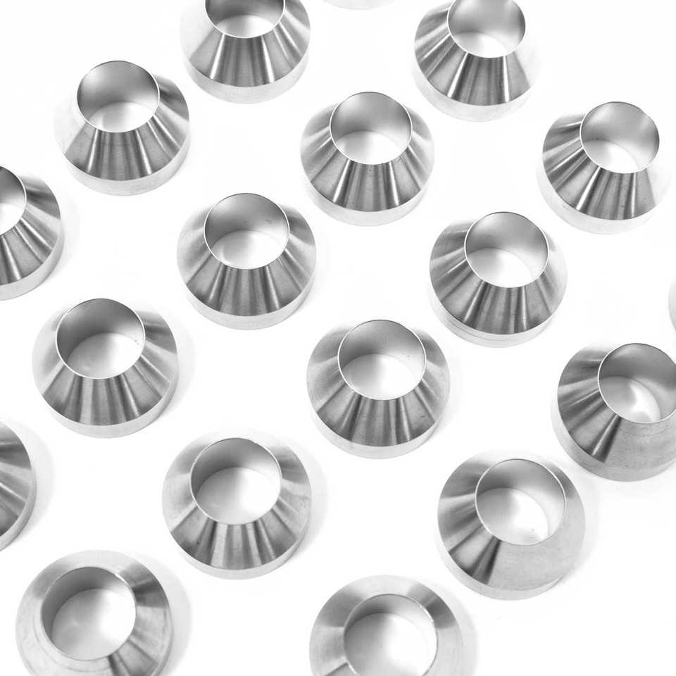 Rennline conical lug seat set, Titanium. - LS19 | Design 911