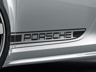 2x Porsche Stickers Porsche 9ff Signature Side Doors Decal Sticker