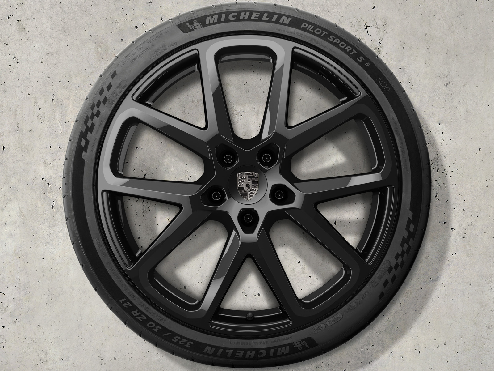 21-inch Panamera SportDesign alloy wheels and summer tyres Original ...