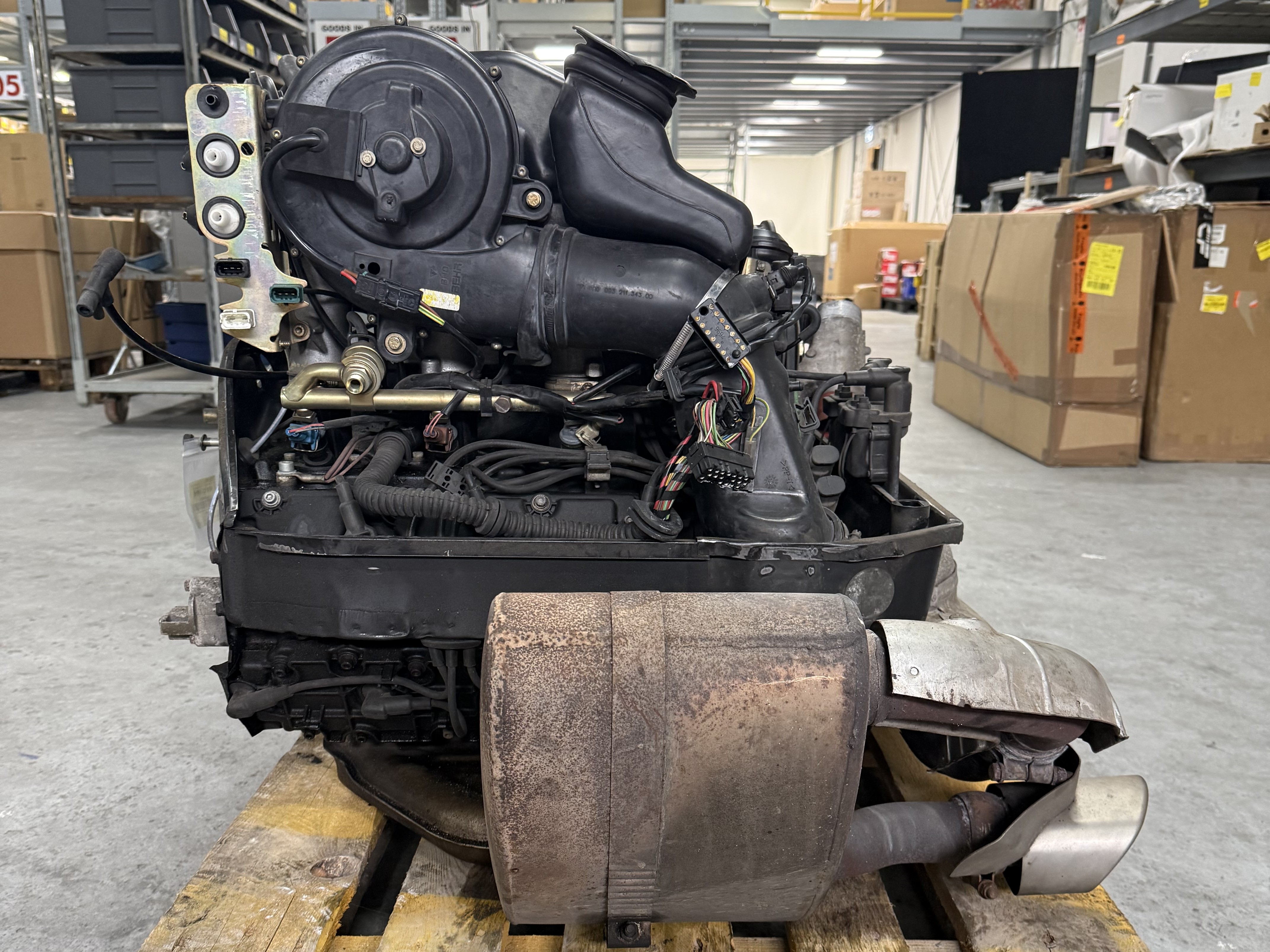 Porsche 993 (911) Carrera 3.6L Engine, Loom & ECU M64/21 99310096421 ...
