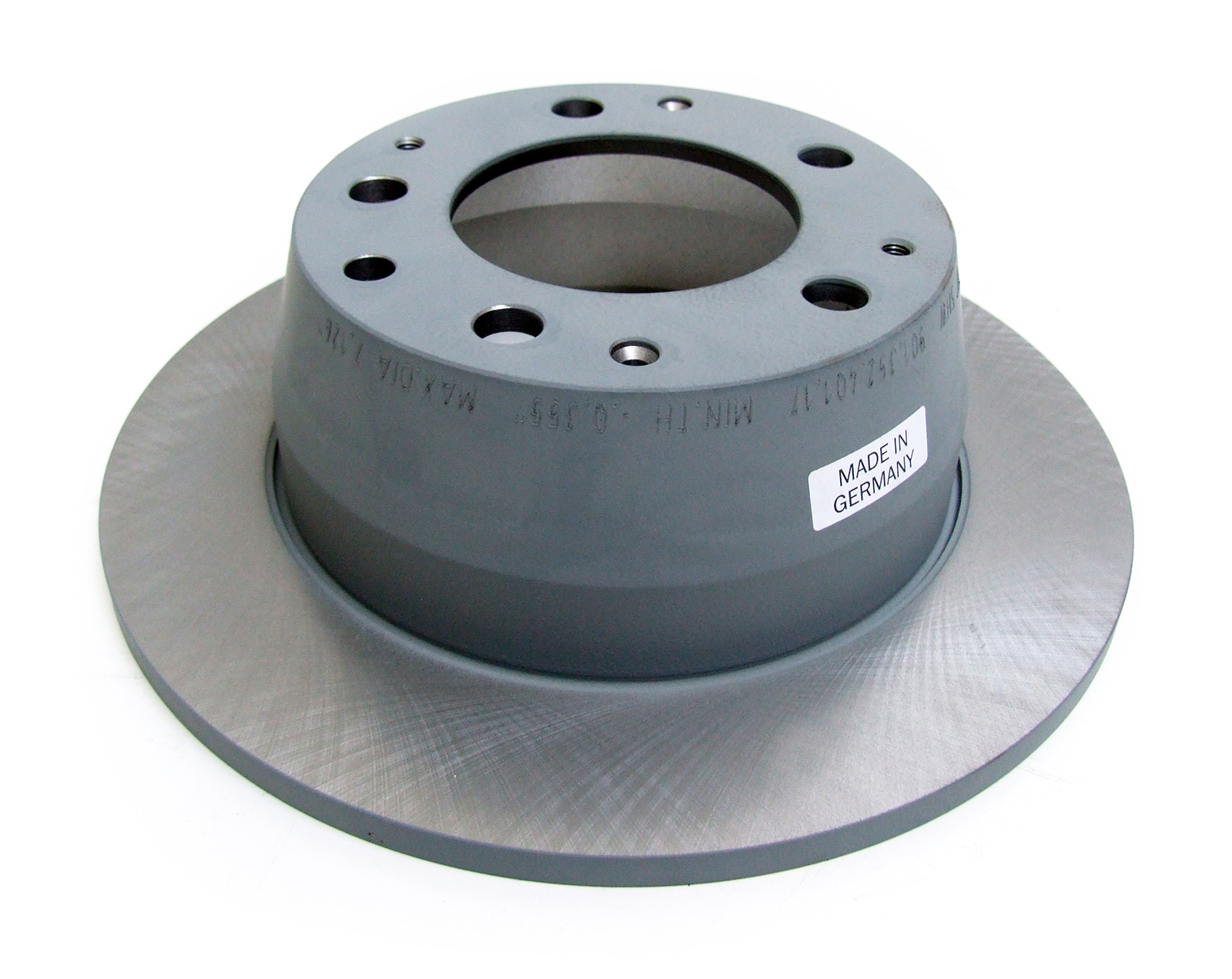 Original Porsche 90135240117 Brake Disc Solid Rotor Rear for Porsche ...