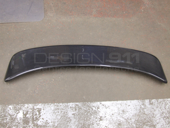 Genuine Porsche 911/996 turbo rear spoiler Carbon Coated ...