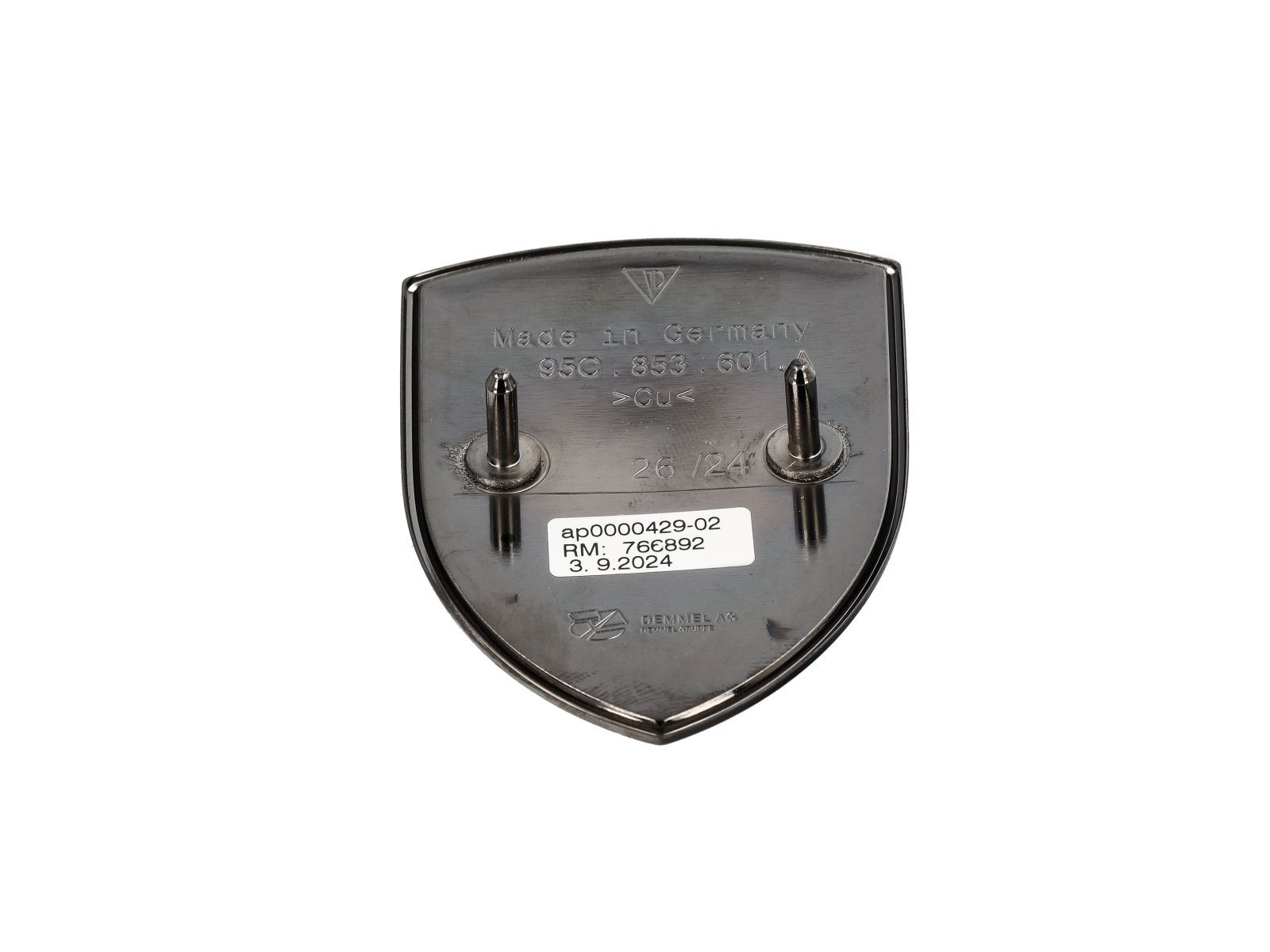 Emblema Posteriore Per Porsche 911 Cayenne Carrera - Argento 4 Lettere Adesivo Cofano