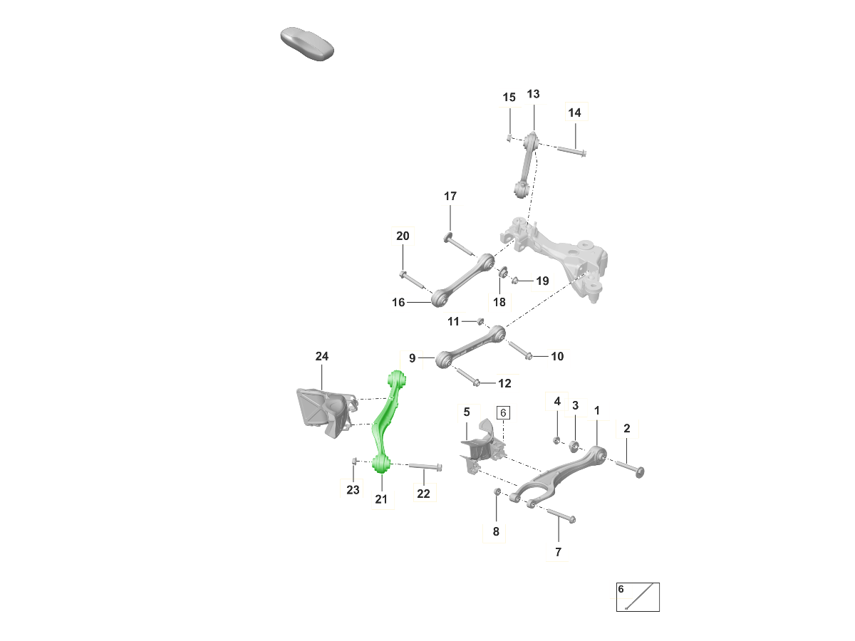 Porsche Rear Track Control Arms | Design911 Suspension Components for ...