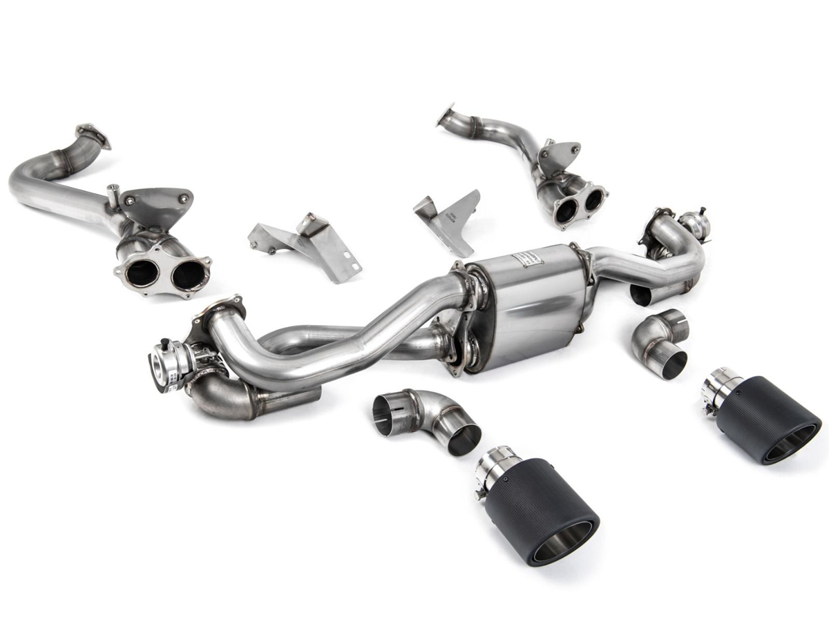 MILLTEK SSXPO166 Milltek gpf bypass sports exhaust with jet carbon gt