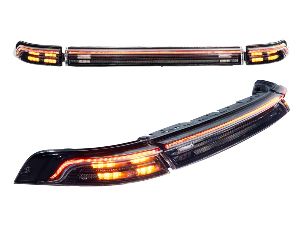 LED tail lamp and centre reflector upgrade set US cars. Porsche