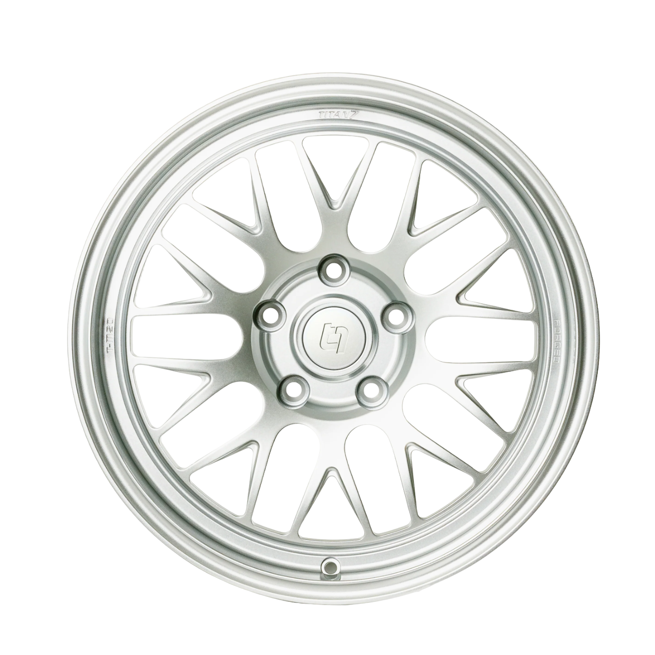 Titan 7 Forged T-M20 Alloy Wheel Set Heritage Silver Porsche 987 / 981 ...