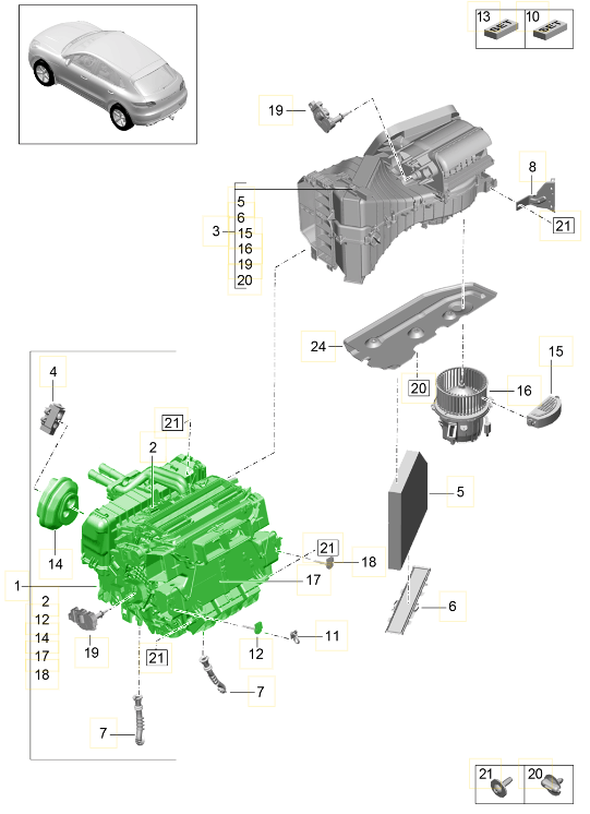 Buy Porsche Macan (95B) MK1 (20142018) Power Steering Pumps Design 911