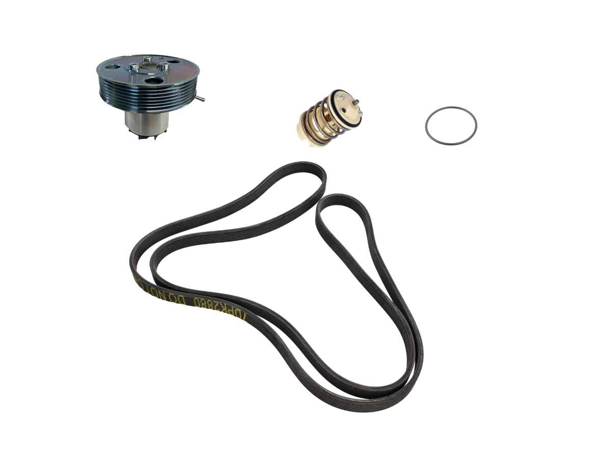 Water Pump Kit for Porsche 958 Cayenne 3.6ltr | Pump, Thermostat ...