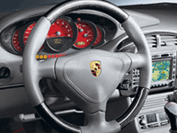 Armaturenbrett-Abdeckleiste, Fahrerseite, Carbon. Porsche 996 / 986 Boxster  LHD