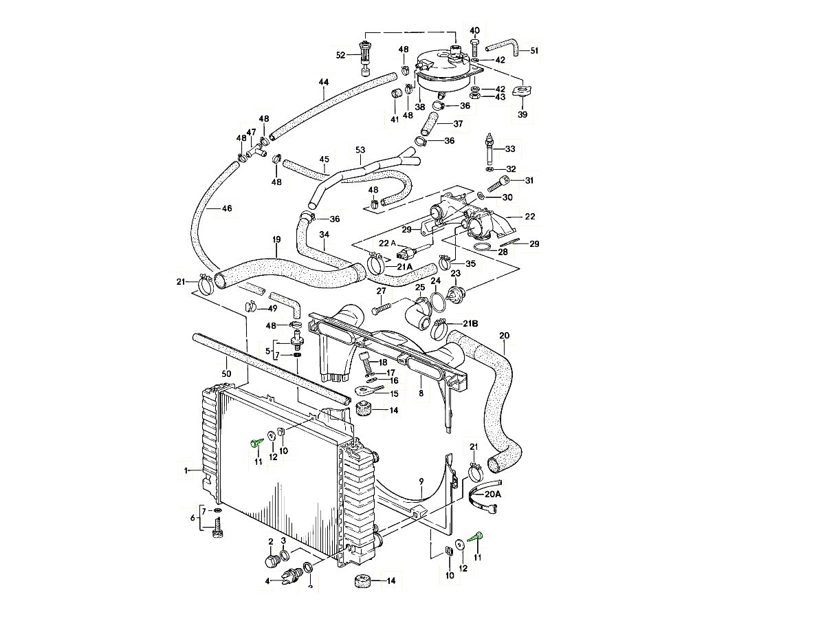 Sheet metal screw B6,3x16 for water radiator to cowling PCG18701502 ...