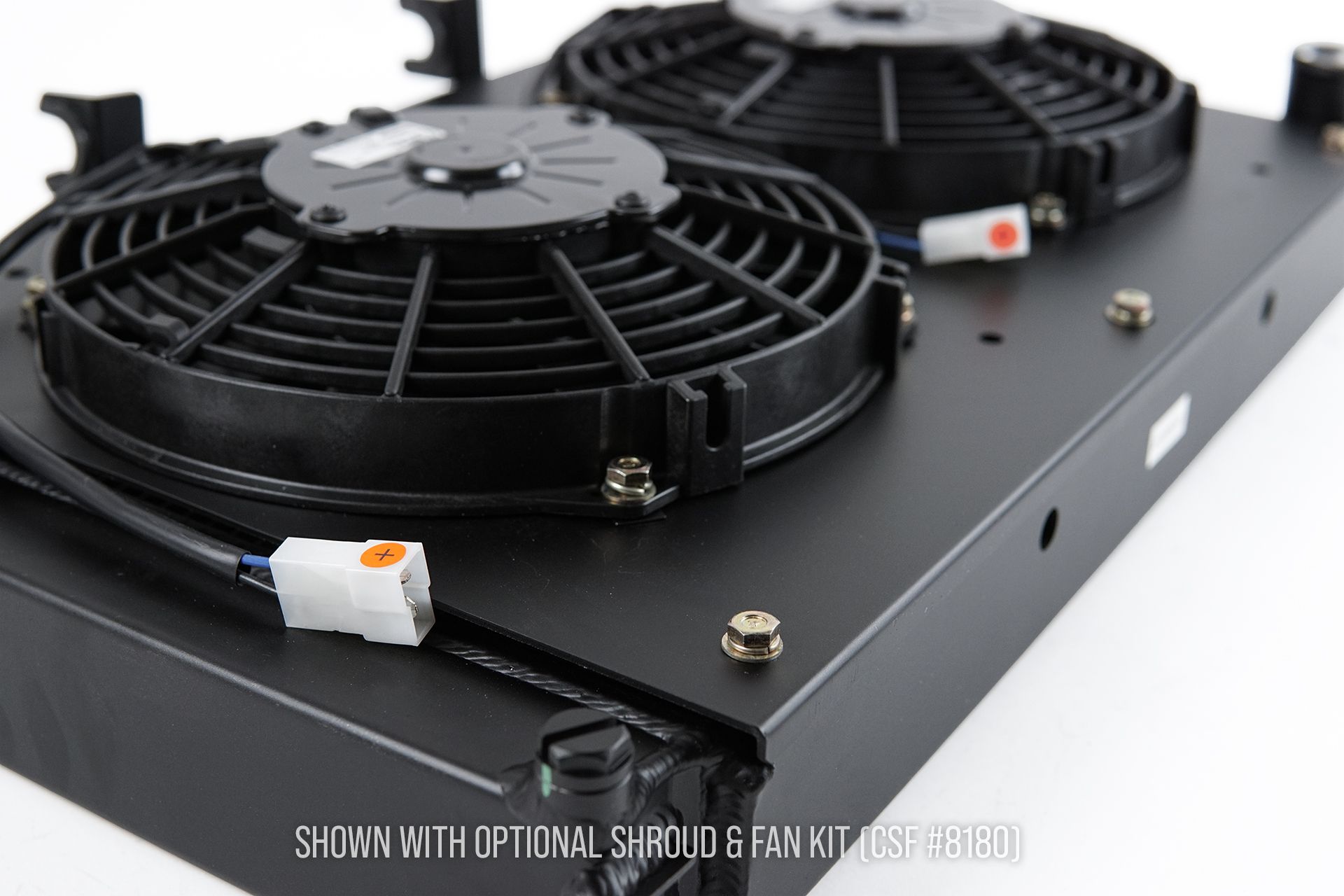 Aluminium radiator, fan and fan shroud kit. Porsche 944 / 944 turbo RADKIT944 Design 911